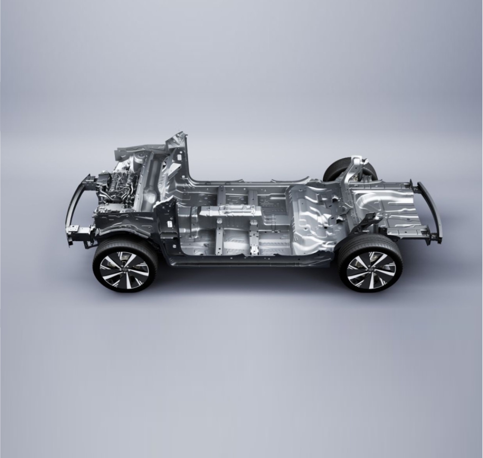 Модульная платформа Geely Atlas с технологиями Volvo