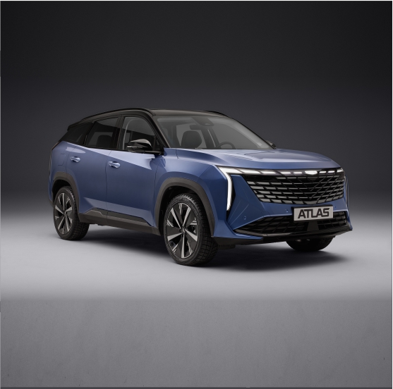 Geely Atlas Flagship Sport — двухцветная окраска и 20-дюймовые диски